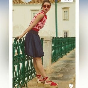 NWT Forever That Girl Denim Bubble Skirt